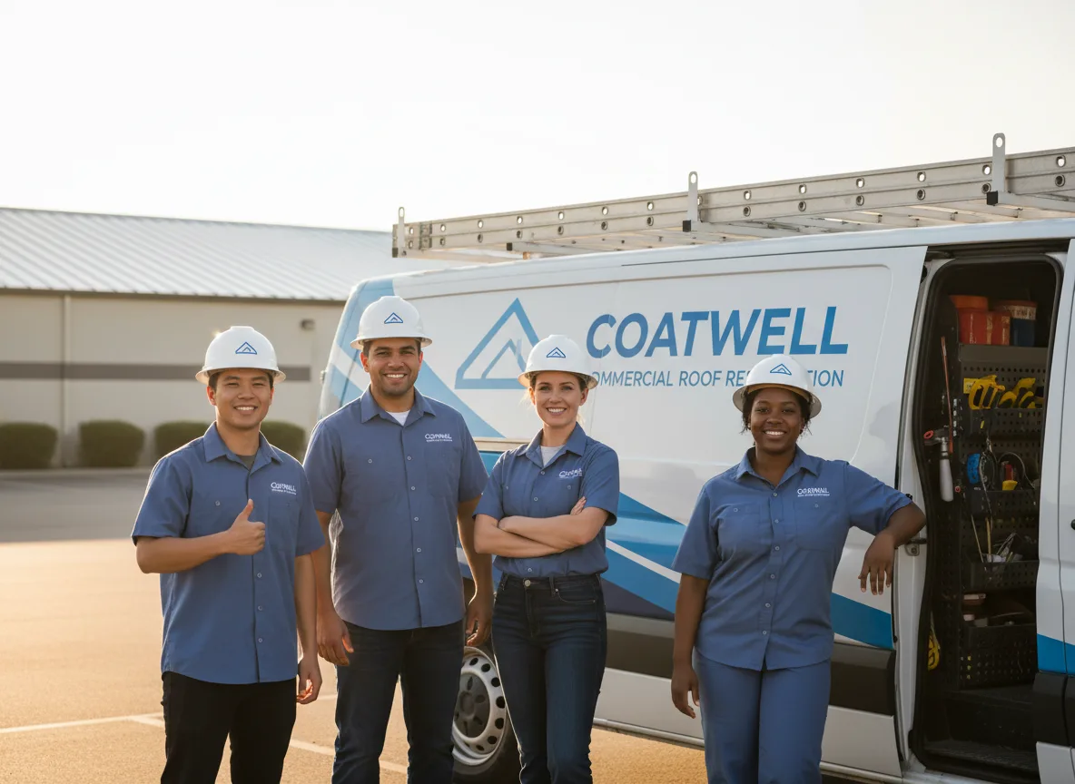 Commercial roof coating company in Oak Run, CA